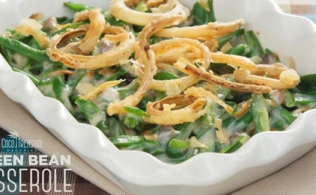 Vegan Green Bean Casserolehealthy recipe