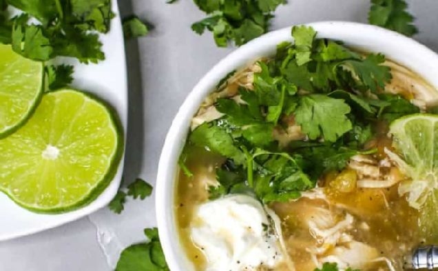 Crock Pot White Chicken Chilihealthy recipe