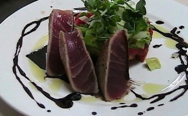 Seared Ahi Tuna Saladhealthy recipe