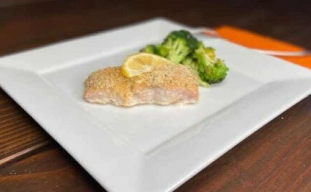 Oven Baked Salmon with Broccoli (Sheet Pan )healthy recipe