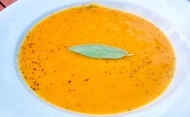 Roasted Butternut Squash Souphealthy recipe