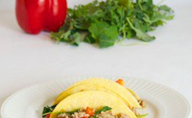 Turkey Kale Tacoshealthy recipe