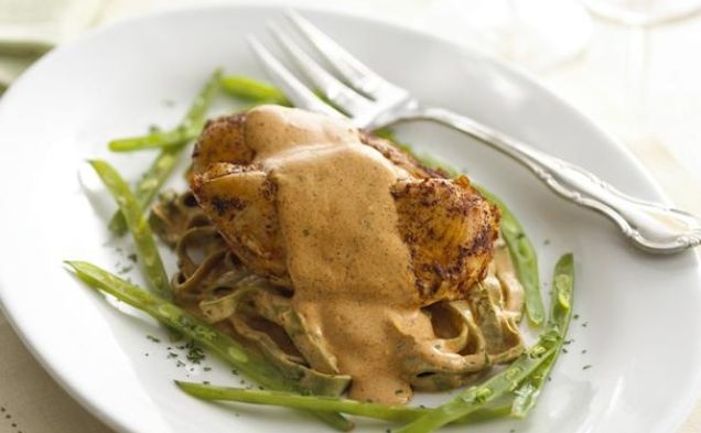 Alouette Chicken Paprikahealthy recipe