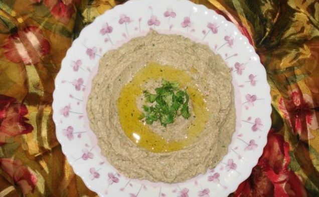 Baba Gonoush (Egyptian Dish)healthy recipe
