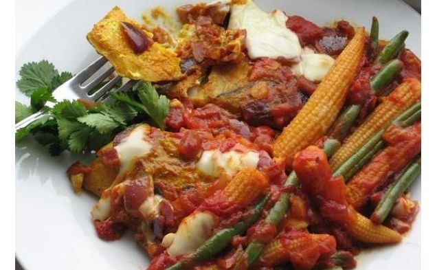 Baked Spicy Mustard Haddockhealthy recipe