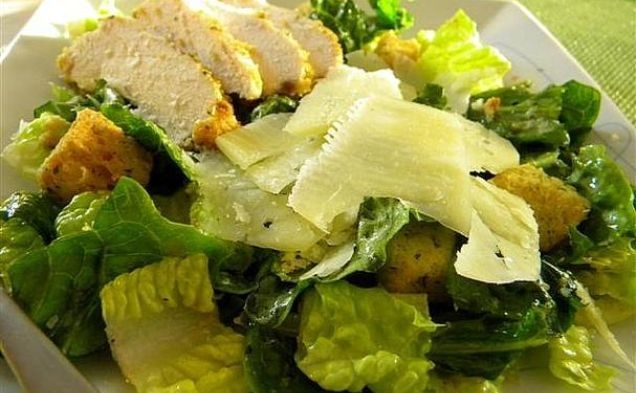 Chicken Caesar Saladhealthy recipe