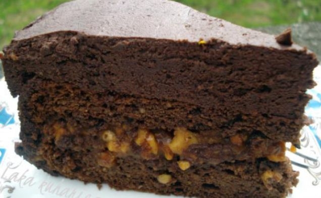 Caramel Peanut Fudge Cakehealthy recipe