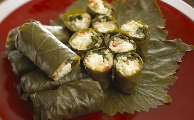 Chavrie Stuffed Grape Leaveshealthy recipe
