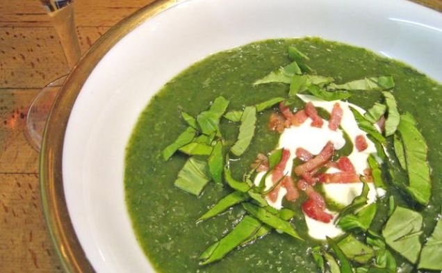 Chilled Lettuce Souphealthy recipe