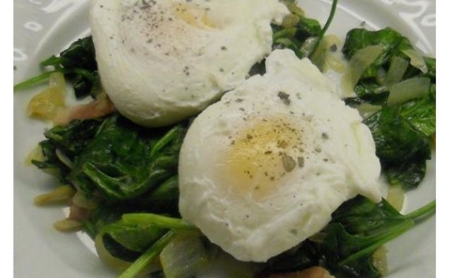 Simple Poached Egg Dinnerhealthy recipe