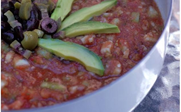 Chunky Tomato Gazpachohealthy recipe