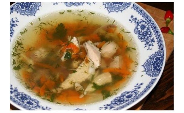 Clear & Quick Chicken Souphealthy recipe