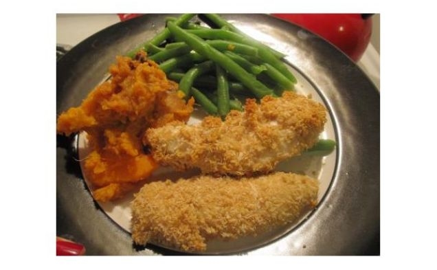 Coconut and Whole Wheat Chicken Tendershealthy recipe