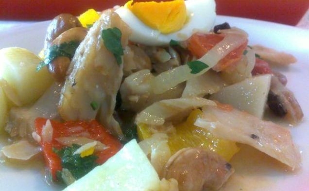 Codfish Saladhealthy recipe