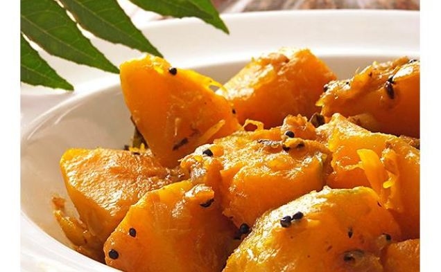 Indian-Style Pumpkin Side Dishhealthy recipe