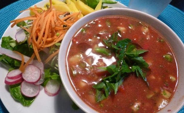 Great Gazpachohealthy recipe