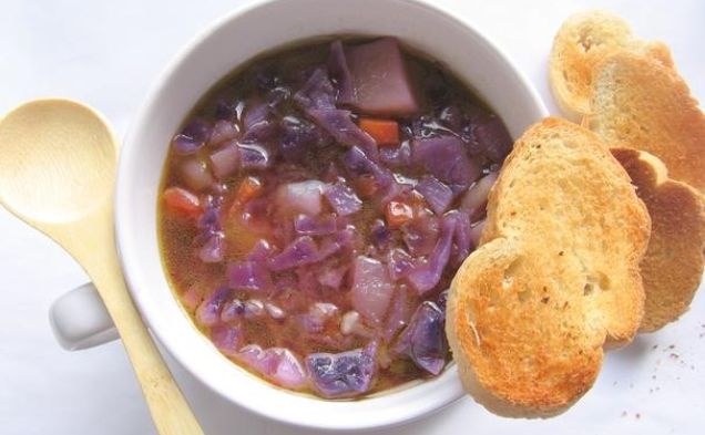 Griet's vegetable souphealthy recipe