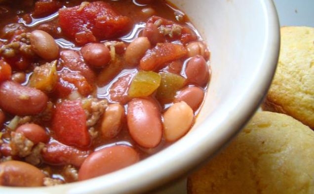 Hearty Chili With Beanshealthy recipe