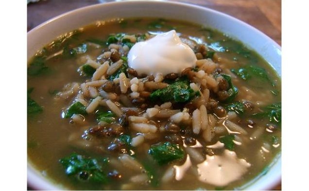 Lentil Rice Souphealthy recipe