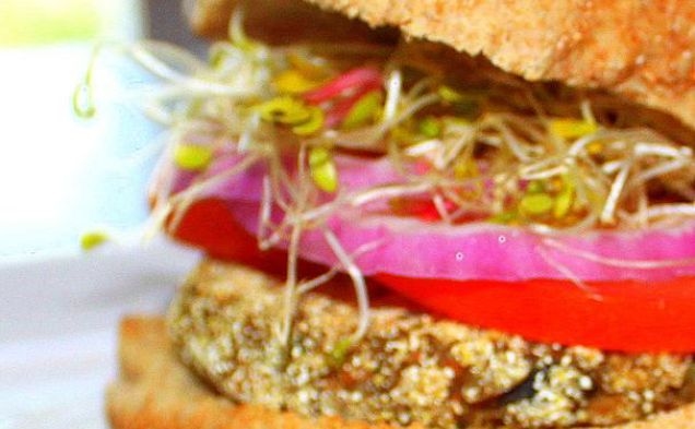 Lentil Veggie Burgershealthy recipe