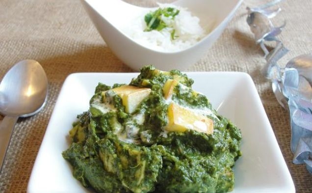 Luscious Palak Paneerhealthy recipe