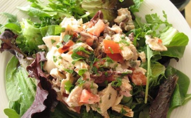 Mediterrean Tuna Saladhealthy recipe