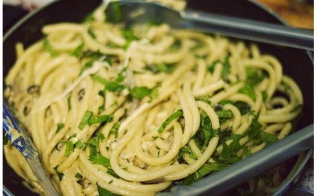 Miso Cream Pastahealthy recipe