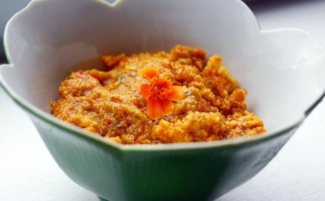 Nasturtium Pestohealthy recipe