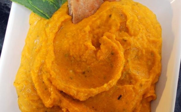 Roasted Butternut Squash and Sage Diphealthy recipe