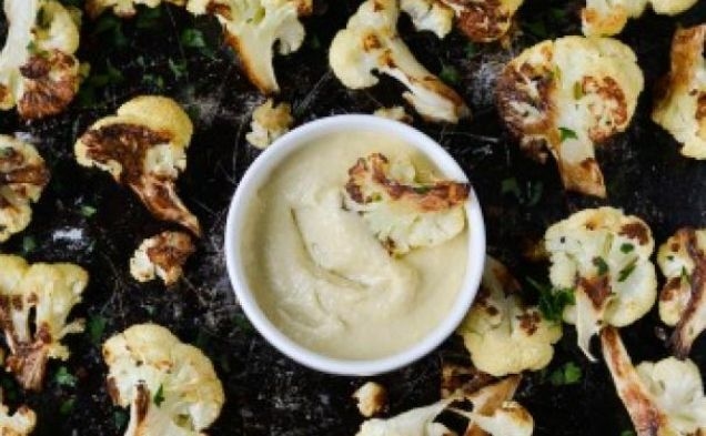 Roasted Cauliflower with Tahini Saucehealthy recipe