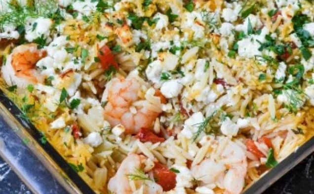 Shrimp & Orzohealthy recipe