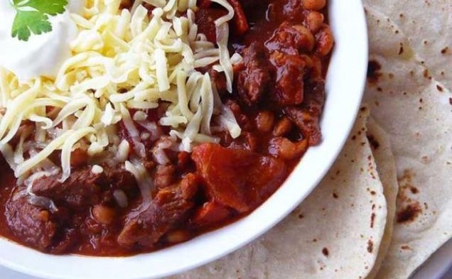 Suzanne’s Red Chilihealthy recipe