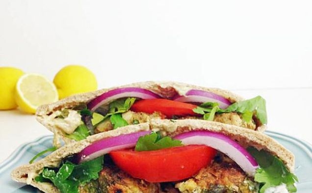 Turkey Kofta Pitashealthy recipe