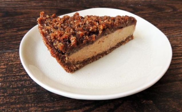 Vegan Peanut Butter Chocolate Cheesecakehealthy recipe