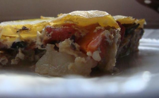 Vegetarian Moussaka With Portabellahealthy recipe