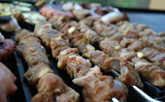 Yogurt Marinated Lamb Skewershealthy recipe
