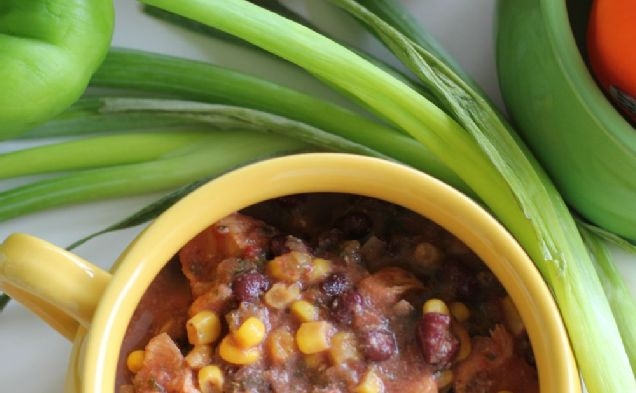 Easy Slow Cooker Chicken Tortilla Souphealthy recipe