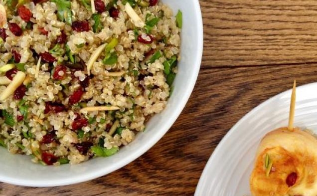 Quinoa Salad with Barberries & Nutshealthy recipe