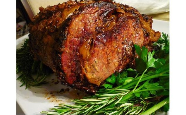 Herb and Salt Crusted Standing Rib Roasthealthy recipe