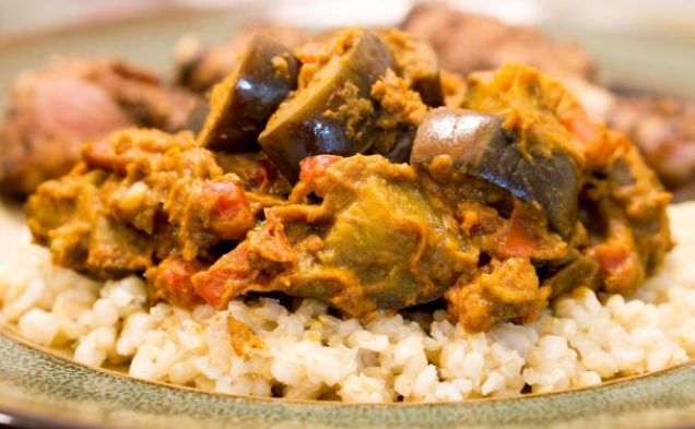 Aloo Bainganhealthy recipe