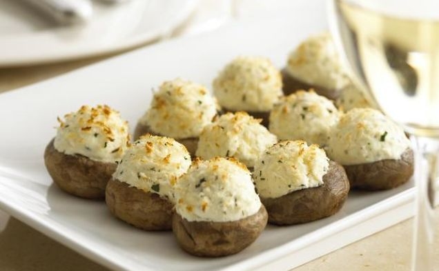 Alouette® Stuffed Mushroom Capshealthy recipe