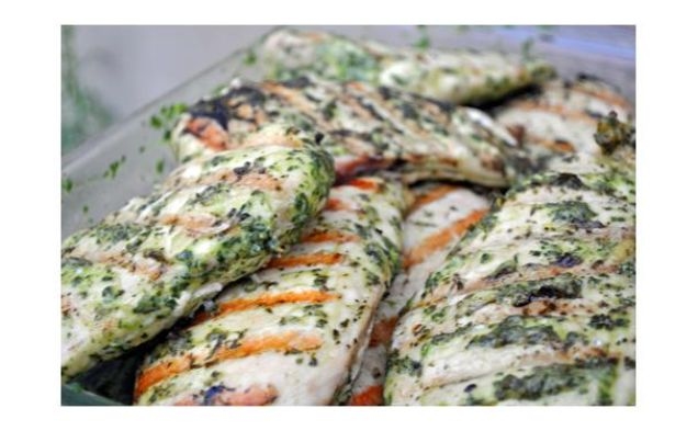 Basil Marinated Grilled Chickenhealthy recipe
