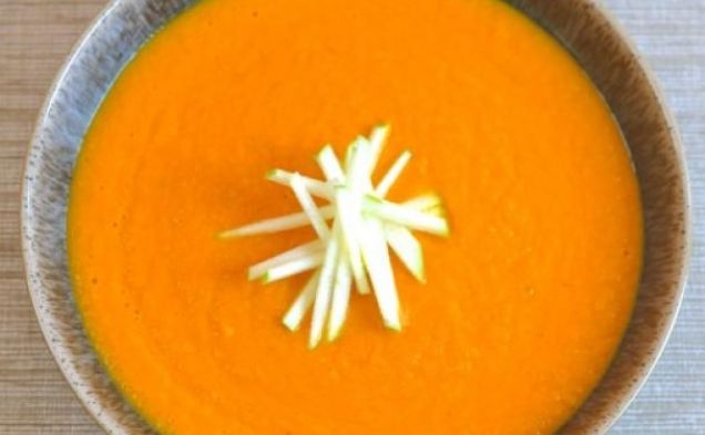 Carrot and Ginger Souphealthy recipe