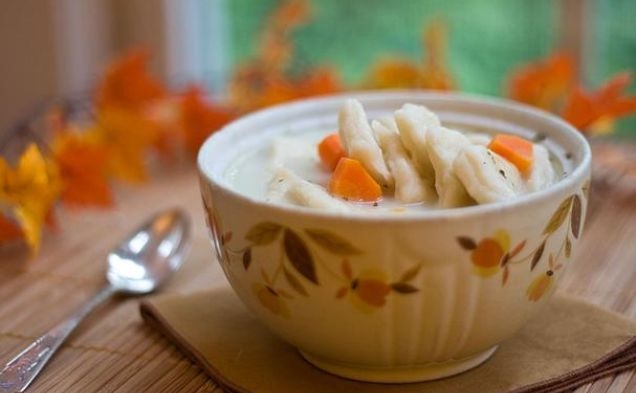 Chicken and Dumpling Souphealthy recipe
