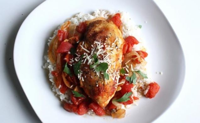 Chicken Cacciatorehealthy recipe