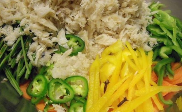 Chiquetaille: Cod Fish Saladhealthy recipe