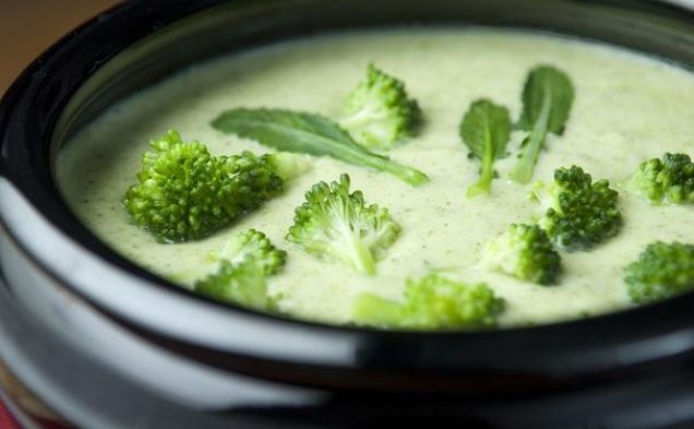 Chock Full Of Broccoli Souphealthy recipe