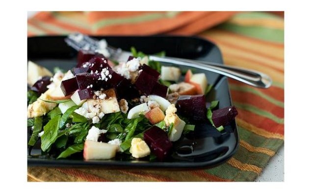Chopped Beet Saladhealthy recipe