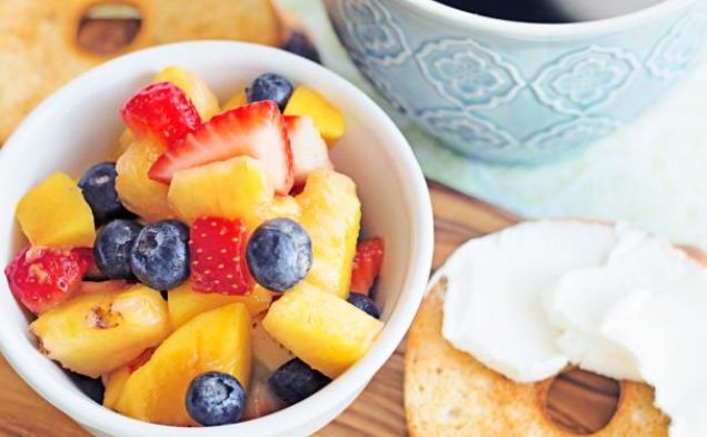 Classic Fruit Salad with Honey and Lemonhealthy recipe