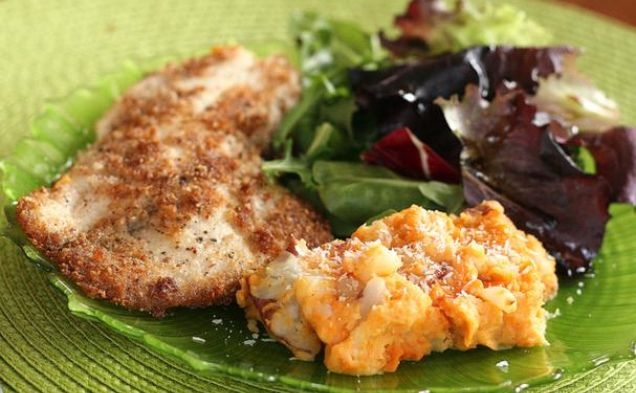 Coconut-Almond Crusted Tilapiahealthy recipe